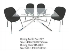 餐台-DA-1027、餐椅-DA-2060